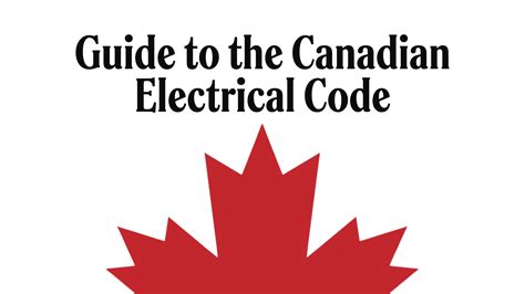 canadian electrical code section 14